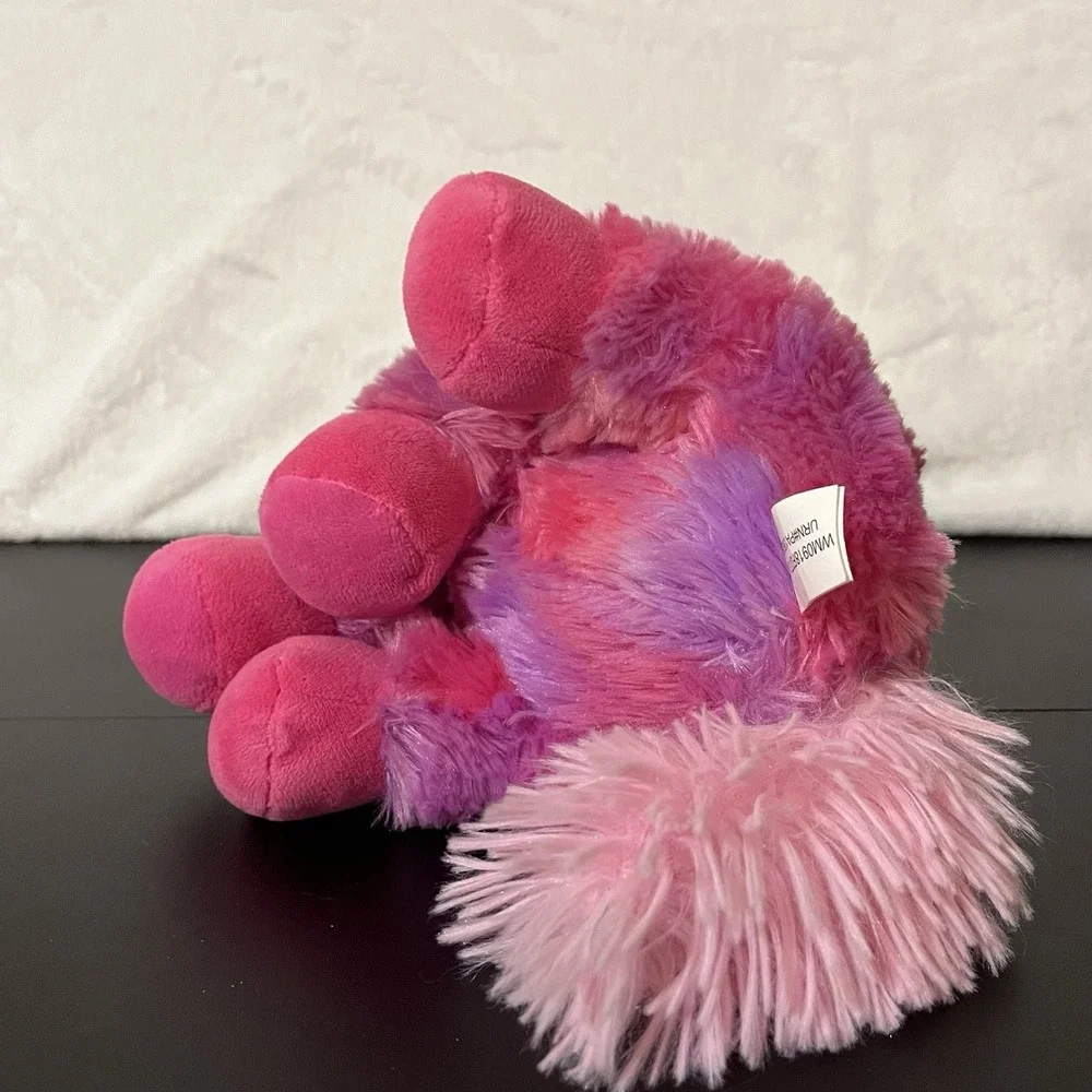 Walmart Plush Unicorn Pink Purple Glitter Eyes Lovey Rare Wal-Mart 10